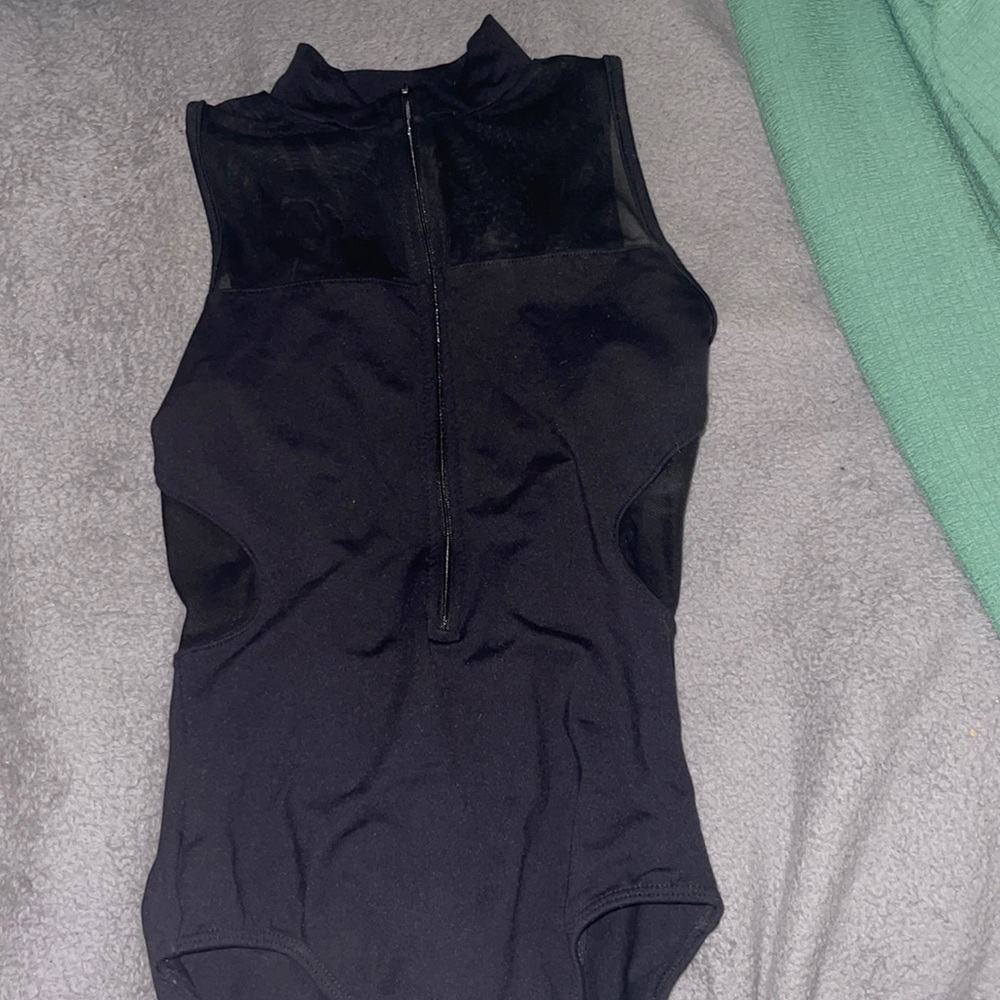 black So danca leotard
